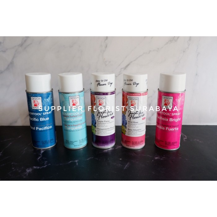 

design master color/ design master spray/ pewarna bunga asli/cat bunga
