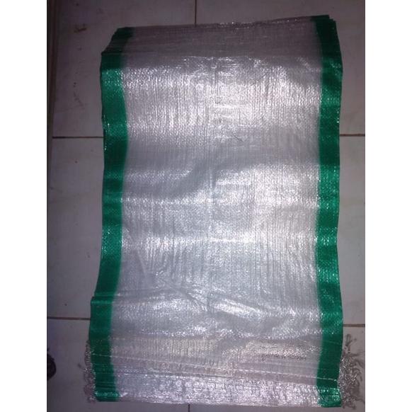 Ready karung beras 10 kg polos transparan