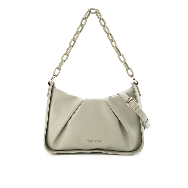 Tas Selempang Hush Puppies Original Wanita Sling Bag Kompartemen utama dengan resleting Dinner Asli 