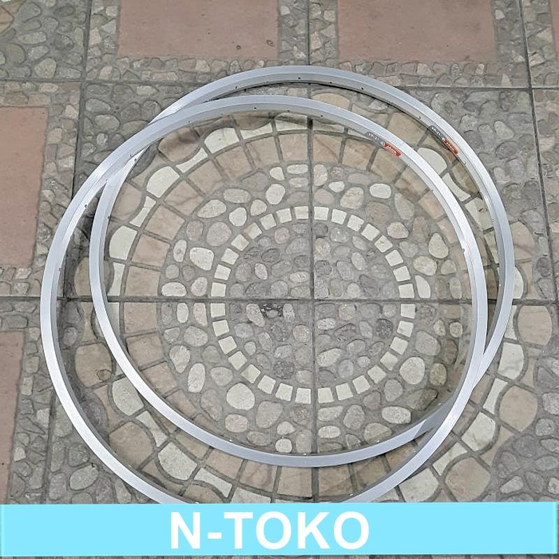 RIMS VELG ARAYA 26 SILVER 36H SINGLE WALL Sepeda Sparepart Termurah