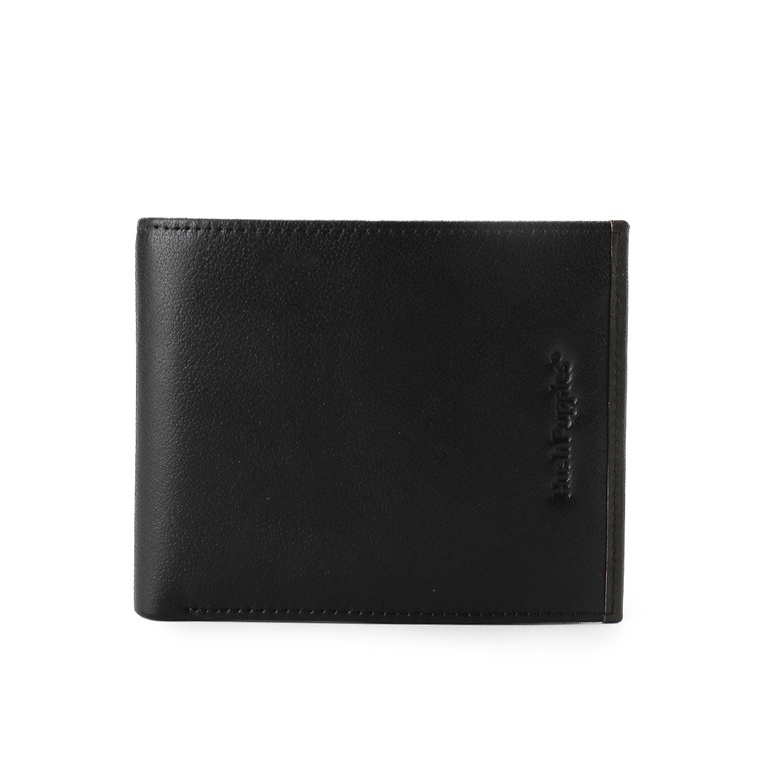 Dompet Hush Puppies Original Pria Kecil Warna hitam Formal Branded Tren Gallo Short Wlt Lelaki Leath