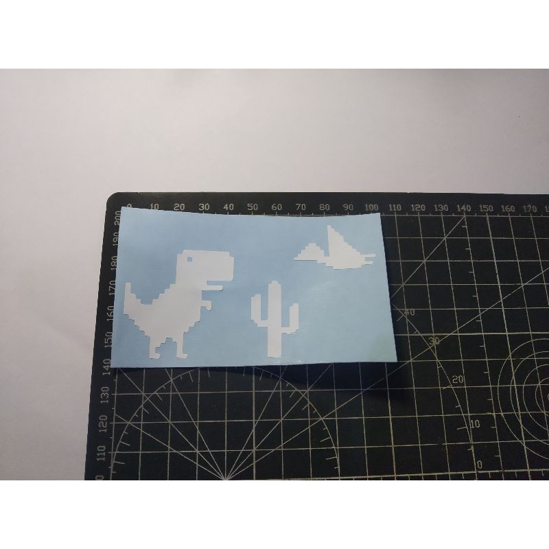 

cutting stiker dino trek offline