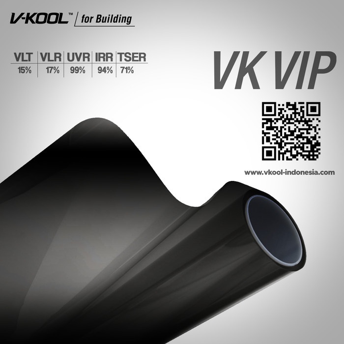 Ready stok Kaca Film V-KOOL Rumah / Gedung (V-KOOL VIP Disc 30% - berikut pasang)
