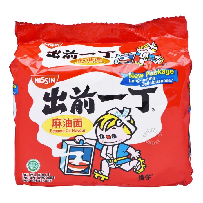 

Nissin Instant Noodle -Sesame Bestseller Mie Impor