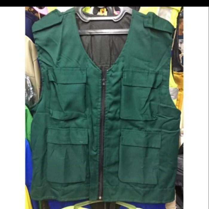 Bestseller Rompi Hijau#Rompi Lapangan#Rompi Kerja#Safety