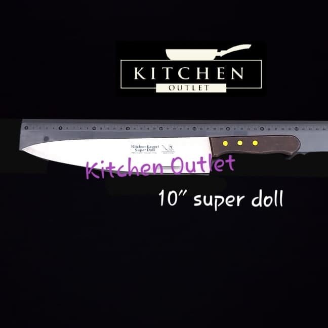 Pisau Dapur Pisau Besar Stainless Steel 10Inch