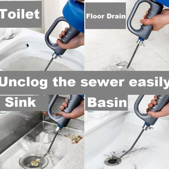 Pipe Cleaner 15 Meter Alat Kawat Pembersih Saluran Pipa Mampet Meter