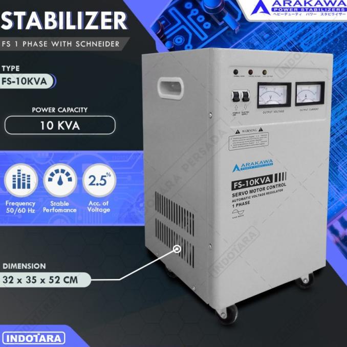 Stabilizer Arakawa Fs 1 Phase Fs-10Kva