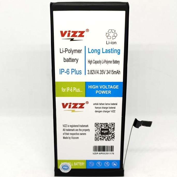 Promo Baterai Batre Vizz Iphone 6 Plus / Iphone 6S Plus Original Vizz