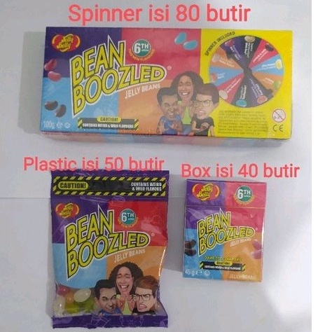 

[T ♥H♪F) Bean Boozled edisi 6th refill / spinner / permen rasa aneh /banyak diminati㊖!