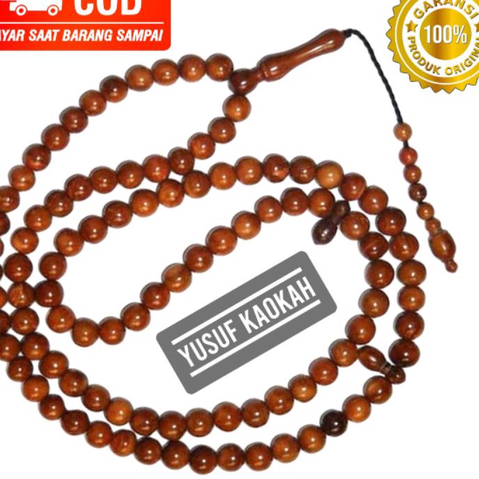 [S.K✉U➤) TASBIH KOKKA KAUKAH ASLI 100% ORIGINAL 99 BUTIR UK 6MM / TASBIH KOKKA ASLI / TASBIH KAOKAH 