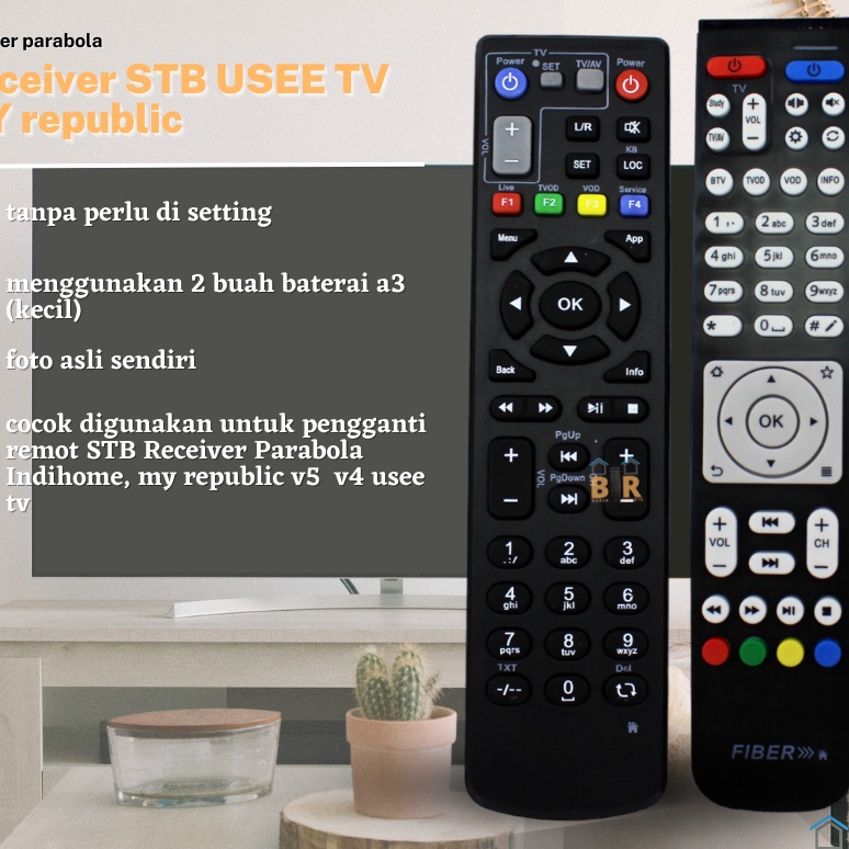 (◆➤ OZB] Remote Receiver STB Android TV BOX ZTE ZXV10 B860H B760H Indi MNC PLAY Speedy TV ZTE My rep