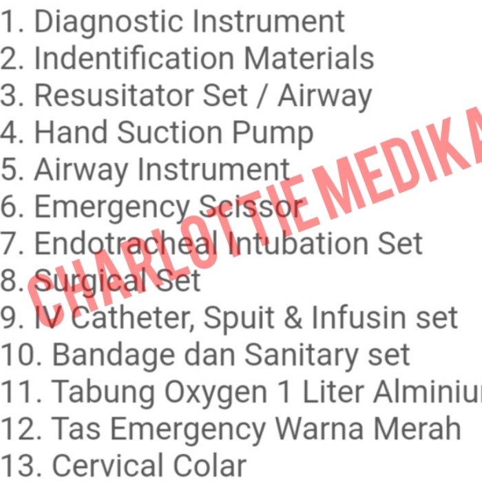 DISKON SPESIAL TAS EMERGENCY KIT AMBULANCE / RESPONDER BAG / TAS EMERGENCY AMBULANCE TERBARU