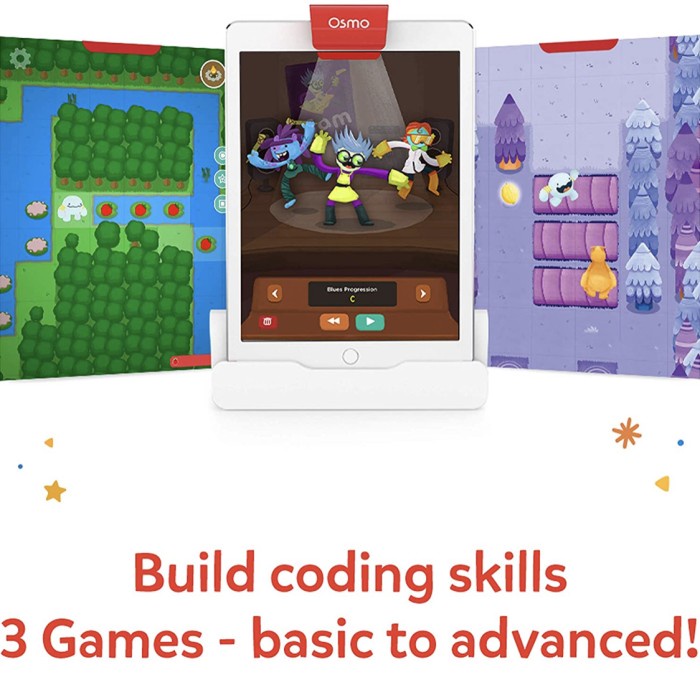 MUST HAVE OSMO CODING STARTER KIT MAINAN EDUKASI STEM BASED OSMO GAME OSMO IPAD TERBARU