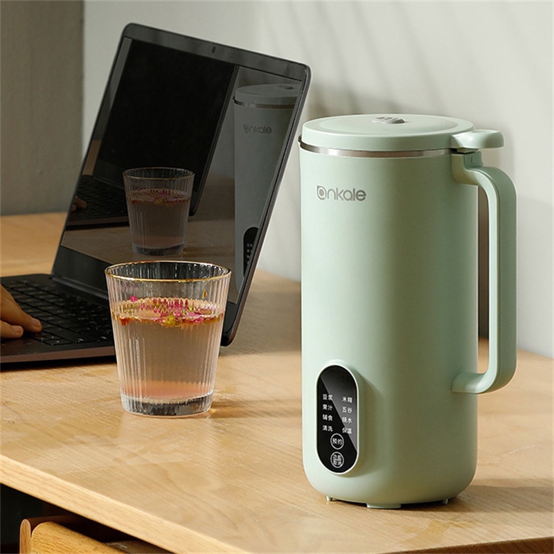 ❤Mini Automatic Soy Milk Machine Electric Juicer Soy Milk Maker Portable Blender Fresh Juice Wall Br