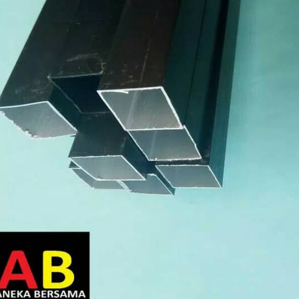°Bdv Hollow Aluminium 20mm x 20mm Tebal 0.5mm 119.5cm Brown y Terbaru •.