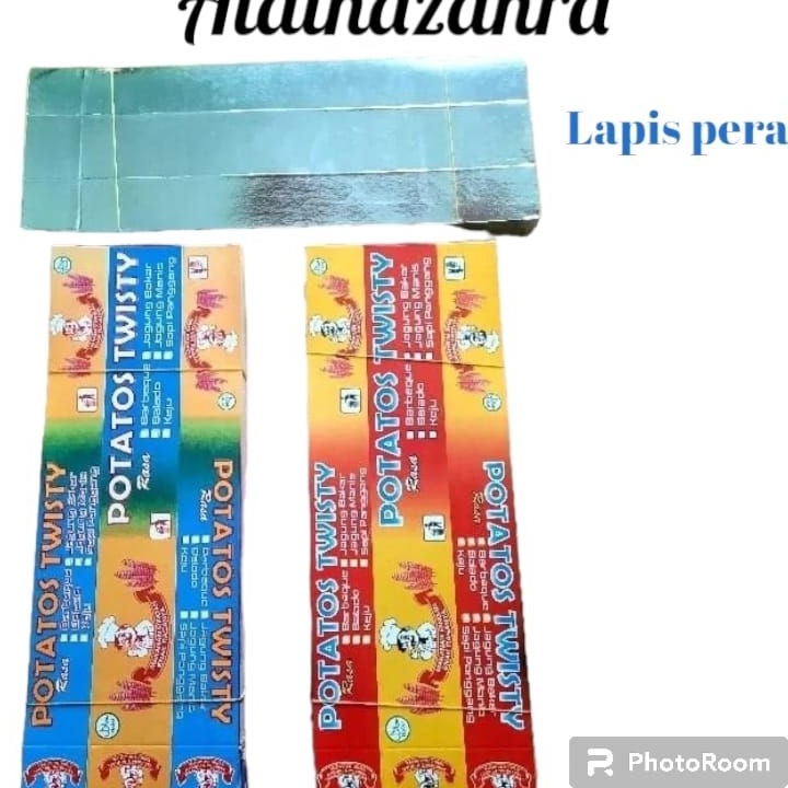 

(L✉㊛R.W) kertas kemasan kentang spring/ulir/potatos TERBARU - paling.lariis..