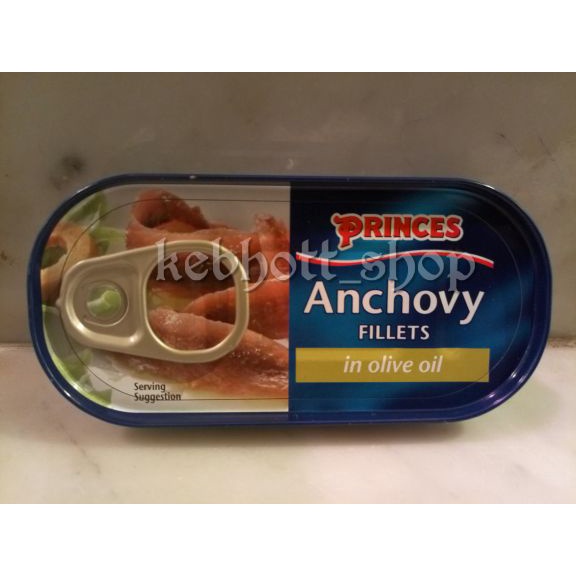 

Princes prince anchovy fillet fillets in olive oil 50 gr