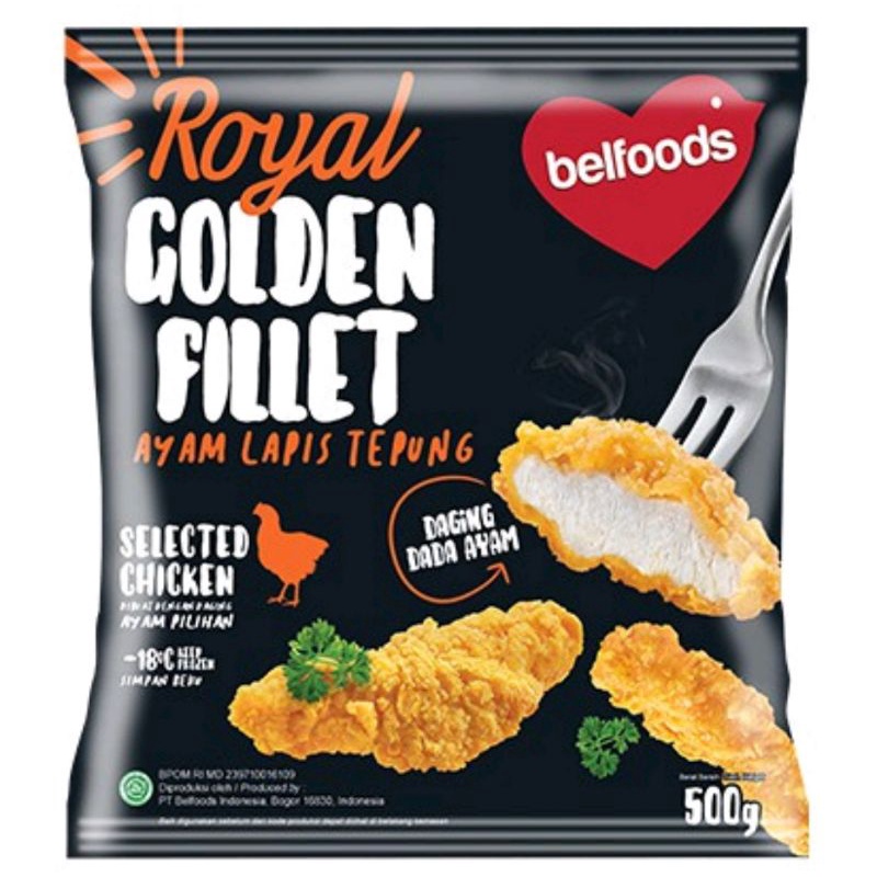 

Belfood Royal Golden Fillet 500gr
