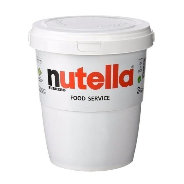 

Nutella kemasan 3 kg/ 3000 gram selai cokelat coklat kacang hazelnut