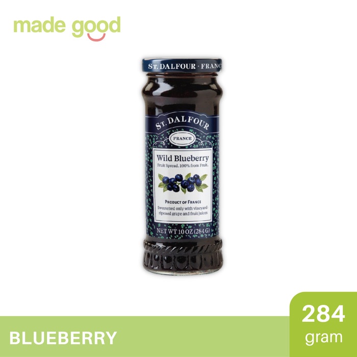 

St. Dalfour Strawberry Blueberry Four Fruit Spread 284gr