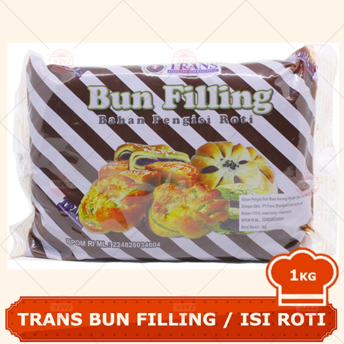 

TRANS BUN FILLING / ISIAN ROTI SIAP PAKAI 1KG
