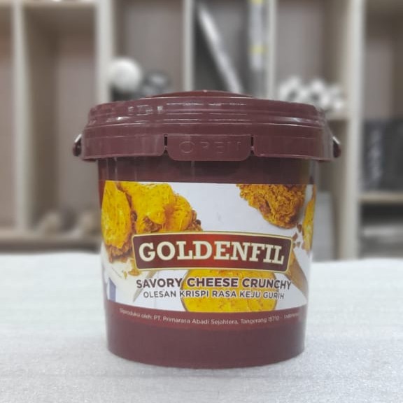 

Selai Goldenfil Savory Cheese Crunchy 1kg