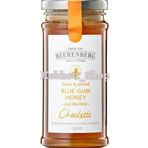 

BEERENBERG Sweet & Natural Blue Gum Honey 335gr Selai Madu Olesan Roti