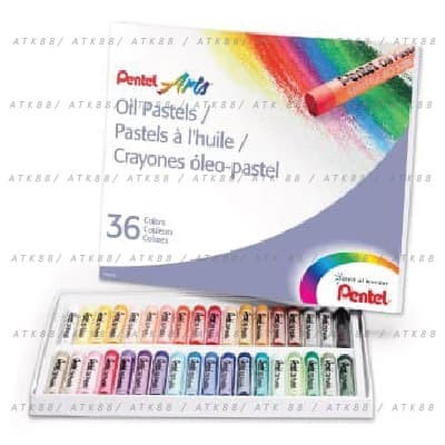 

Crayon/ Oil Pastel Pentel 36 Warna