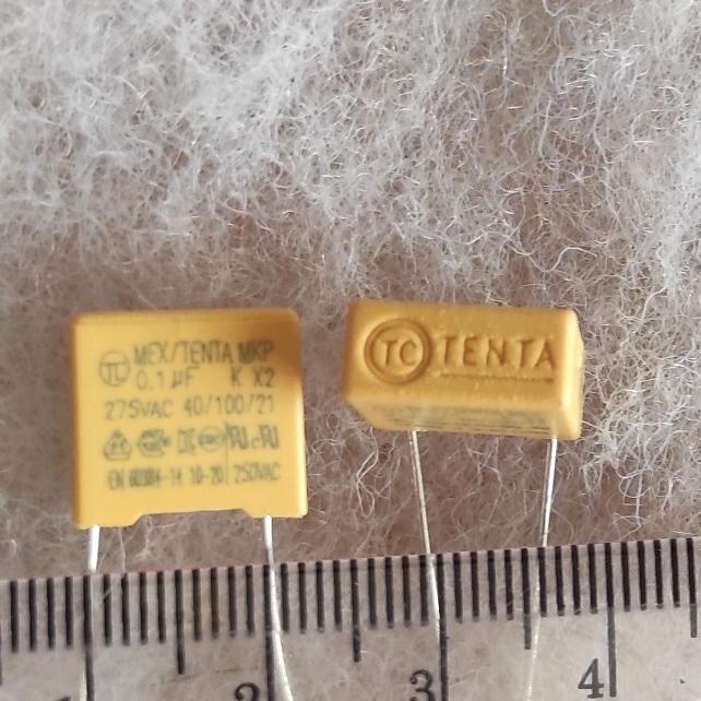 =+=+=+] 1000 pcs capacitor MKP 104 275V kapasitor mkp mkm mkt 104 275 volt