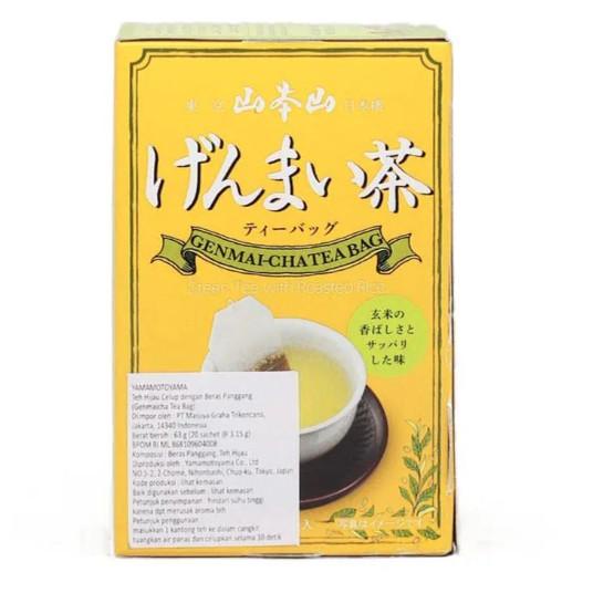 

Produk Unggulan] YAMAMOTOYAMA Genmai Cha tea bag 20 pcs / green tea with Rosted Rice