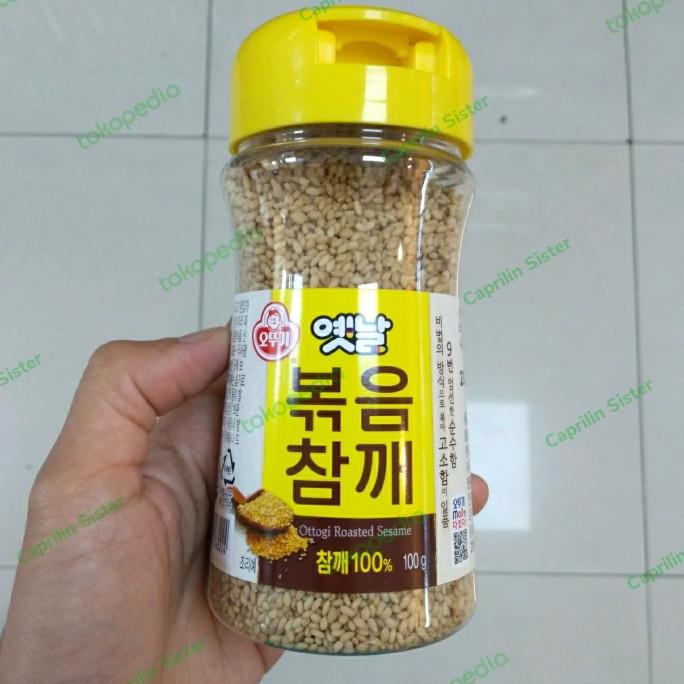 

=+=+=+] Ottogi Roasted Sesame/Biji Wijen Panggang/Bokem Chamke/parched sesame