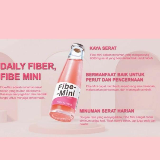 

:::::::] fibe mini rich in fiber 100 ml otsuka / minuman kaya serat harian