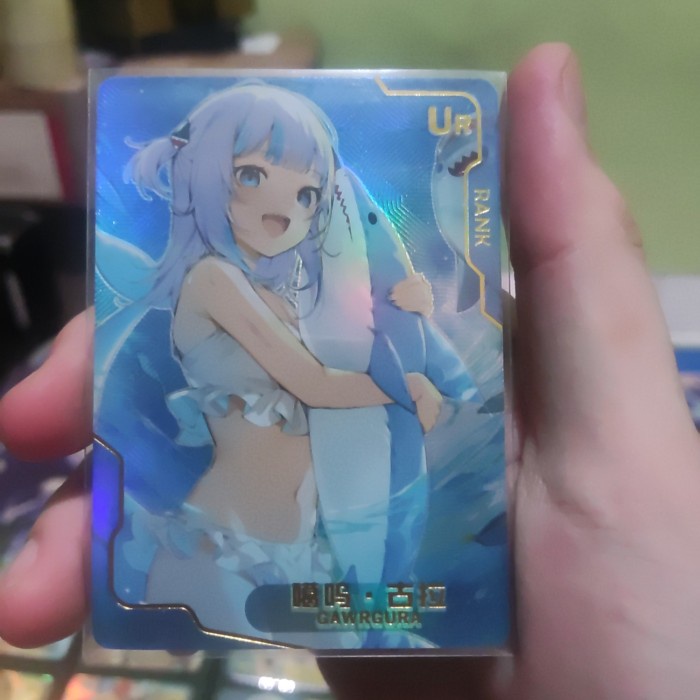 

Bestseller Gawr Gura Ur Waifu Card Senpai Goddess Haven