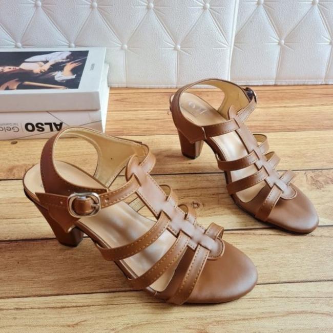 Sepatu pesta wanita import heels terbaru high heels sepatu hak tahu