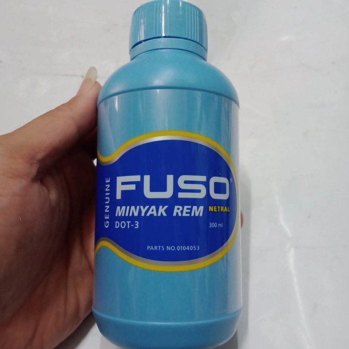 garansi minyak rem fuso dot3 (putih) kecil untuk mobil / motor segala merk viviaja8781