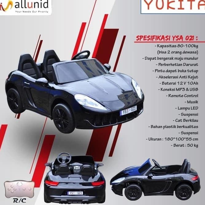 Mainan Anak Mobil Aki Porsche Yukita Ysa 021