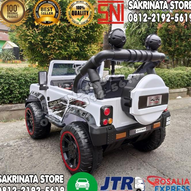 Mobil Aki Mainan Anak Jeep Rocky Murah