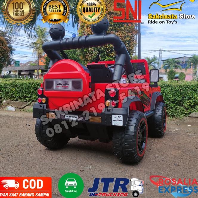 Mobil Mainan Aki Jeep Rocky Murah Mobil Aki Anak