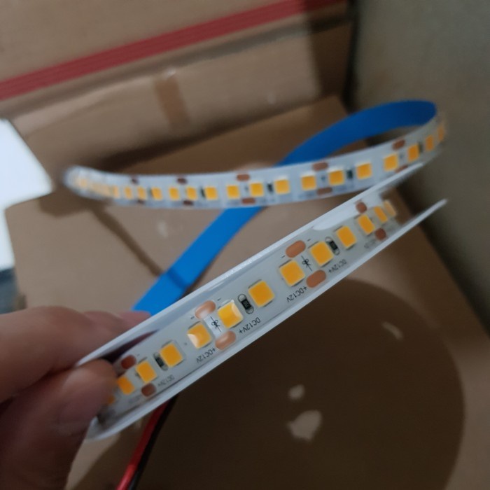 vacolux lampu led strip dc12v mata besar rapat warmwhite 600led 5m tokolaris1629