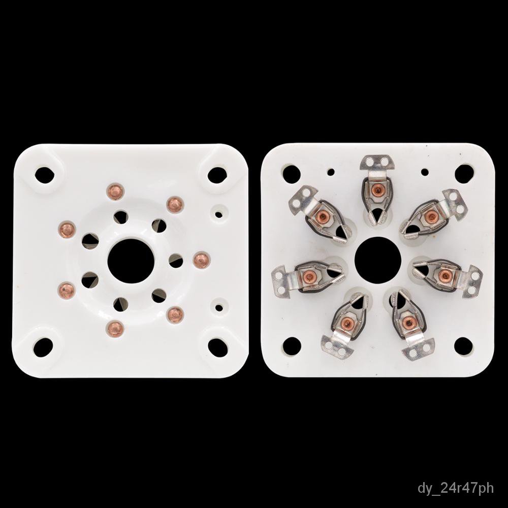 ✅&2PCS 7pin U7G Ceramic vacuum tube socket for Fr 813 FU-13 4B27 5-125B 8001 Vintage amplifier DIY P
