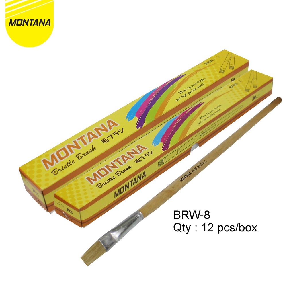 

EJE MONTANA Brush / Kuas Cat Air / Lukis / Acrylic Montana BRW-8 Terupdate