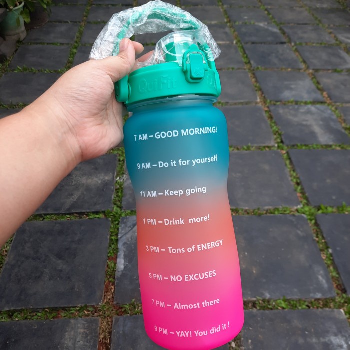 Quifit Readystock Motivational Bottle Bestseller Bekal