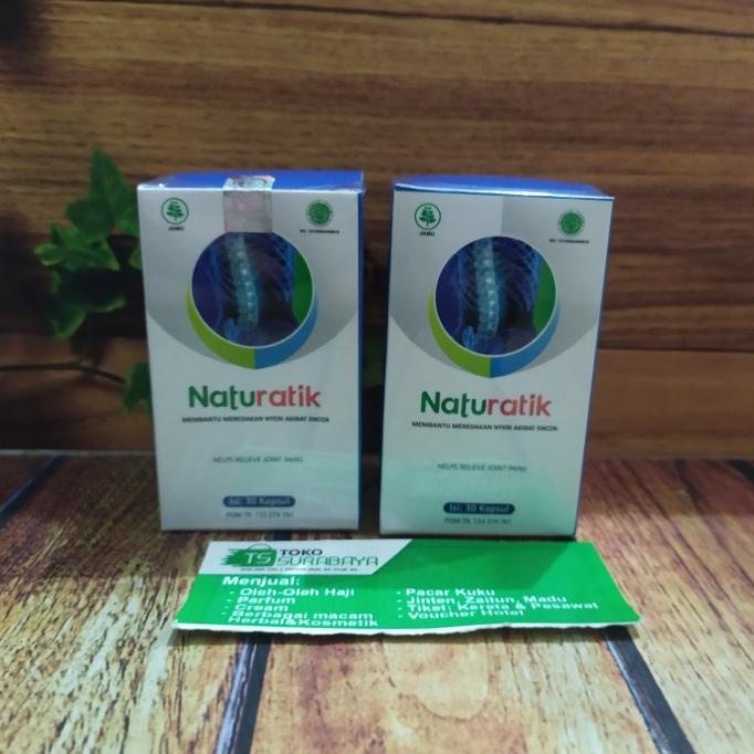 Termantab] Naturatik ORIGINAL Asli 30 Kapsul Anti Nyeri Sendi Asam Urat Rematik