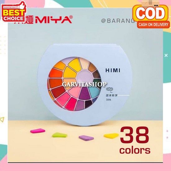 

Water Color Set Watercolor Set Art Cat Air Anak Set Lengkap Murah Dan Bagus Padat Cair Cat Air Lukis Lengkap Non Toxic Tidak Beracun Watercolour Painting Lengkap Semua Warna Cat Lukis Kanvas Miya Himi Watercolor Solid 38 Colors Warna + Kuas