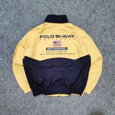 Jaket Polo bi-way Vintage 90s second