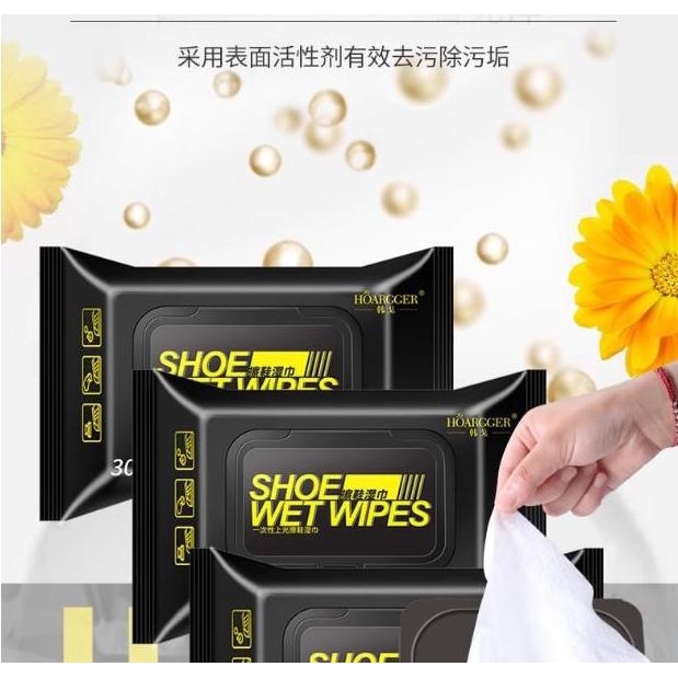 Tissue pembersih sepatu Kicks Wipes 30 Cleaning Kit For Sneaker