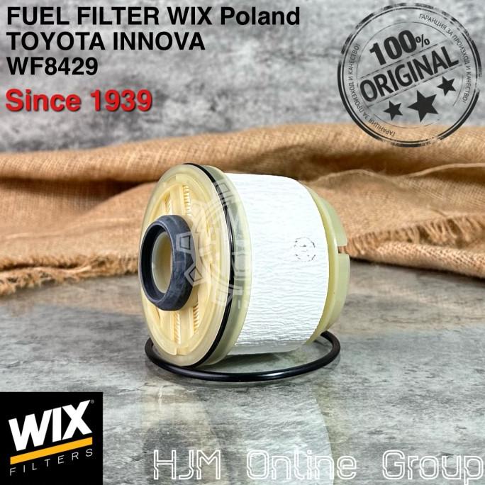 TER-UPDATE FUEL FILTER SARINGAN SOLAR INNOVA FORTUNER HILUX WIX POLAND WF8429 #ORIGINAL
