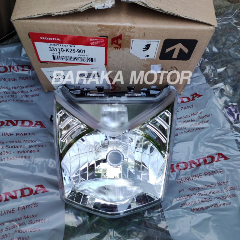 Reflektor Lampu Depan Honda Beat Fi/ Beat Sporty Original AHM