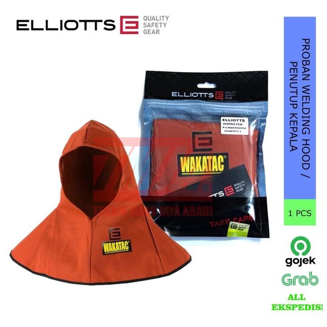 ELLIOTTS WAKATAC Proban Welding Hood / Penutup Kepala Welding